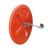 DOORADO - ΚΑΘΡΕΦΤΗΣ ΑΣΦΑΛΕΙΑΣ 60cm ΚΟΚΚΙΝΟΣ ΕΝΙΣΧΥΜΕΝΟΣ (PARK-CM-60)