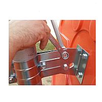 DOORADO - ΚΑΘΡΕΦΤΗΣ ΑΣΦΑΛΕΙΑΣ 100cm ΚΟΚΚΙΝΟΣ ΕΝΙΣΧΥΜΕΝΟΣ (PARK-CM100)