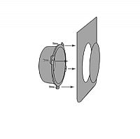 ΚΑΝΑΛΙΑ ΠΛΑΣΤΙΚΑ ΜΕ ΣΧΑΡΕΣ ΓΑΛΒΑΝΙΣΜΕΝΕΣ ΤΥΠΟΣ SAB ANTITACCO-B125 (SAB510 1005 601BZ)