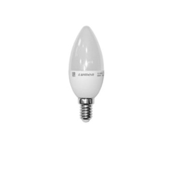 LED ΛΑΜΠΑ ADELEQ ΚΕΡΑΚΙ C37 Ε14 6W 230V ECONOMY ME LED CHIP 2835SMD 4000K (13-140261)