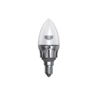 LED ΛΑΜΠΑ ADELEQ ΚΕΡΑΚΙ 5W E14 230V ME 2835 ΘΕΡΜΟ ΦΩΣ 3000Κ (13-1405100-S)