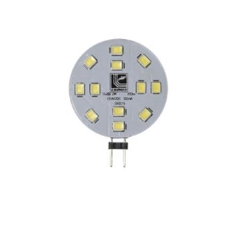 LED ΛΑΜΠΑ ADELEQ G4 SMD 2W 12VAC/DC ΓΙΑ ΣΠΟΤ ΨΥΧΡΟ ΦΩΣ 6200Κ (13-2200)