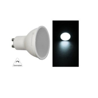 LED ΛΑΜΠΑ ADELEQ GU10 SMD ΜΑΤ 7W 230V 105° ΝΤΙΜΑΡΙΖΟΜΜΕΝΗ ΨΥΧΡΟ ΦΩΣ 6200Κ