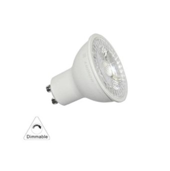 LED ΛΑΜΠΑ ADELEQ GU10 7W 230V ΛΕΥΚΗ ΝΤΙΜΑΡΙΖΟΜΜΕΝΗ 30° ΛΕΥΚΟ ΦΩΣ 4000Κ (13-1027019)