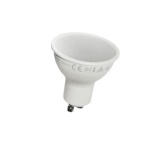 LED ΛΑΜΠΑ ADELEQ GU10 5W 230V ECONOMY ME 6LED CHIP SMD2835 ΨΥΧΡΟ ΦΩΣ 6200Κ