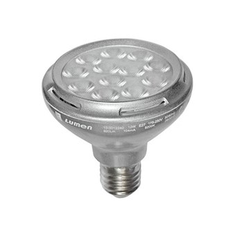 LED ΛΑΜΠΑ ADELEQ PAR30 E27 12W 230V ME 12 LED CHIP SMD2835 ΨΥΧΡΟ ΦΩΣ 6200Κ (13-3012360)