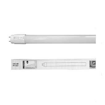 LED ΛΑΜΠΑ ADELEQ ΦΘΟΡΙΟΥ T8 150cm 23W 230V 270° ΓΥΑΛΙΝΗ ΛΕΥΚΟ ΦΩΣ 4000Κ (13-0231)