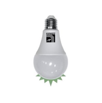 LED ΛΑΜΠΑ ADELEQ ΜΕ ΦΩΤΟΚΥΤΤΑΡΟ ΜΕΡΑΣ-ΝΥΧΤΑΣ ΑΧΛΑΔΙ Ε27 8W ΘΕΡΜΟ ΦΩΣ 3000Κ (13-27800)