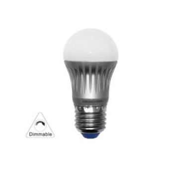 LED ΛΑΜΠΑ ADELEQ ΣΦΑΙΡΙΚΗ ΑΛΟΥΜΙΝΟΥ ΜΑΤ Ε27 5W 230V ΝΤΙΜΑΡΙΖΟΜΜΕΝΗ ΨΥΧΡΟ ΦΩΣ 6200Κ (13-271509)