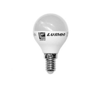 LED ΛΑΜΠΑ ADELEQ ΣΦΑΙΡΙΚΗ E14 5W 230V ECONOMY ΛΕΥΚΟ ΦΩΣ 4000Κ (13-141251)