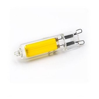LED ΛΑΜΠΑ ADELEQ G9 ΓΥΑΛΙΝΗ COB 4W 230VAC ΘΕΡΜΟ ΦΩΣ 2700Κ (13-9914000)