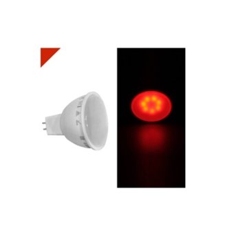 LED ΛΑΜΠΑ ADELEQ MR16 2,5W 12VAC/DC 105° ΚΟΚΚΙΝΟ ΦΩΣ (13-016242)