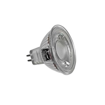 LED ΛΑΜΠΑ ADELEQ MR16 5W 12VAC/DC SMD ΓΥΑΛΙΝΗ 40° ΛΕΥΚΟ ΦΩΣ 4000Κ (13-016151)