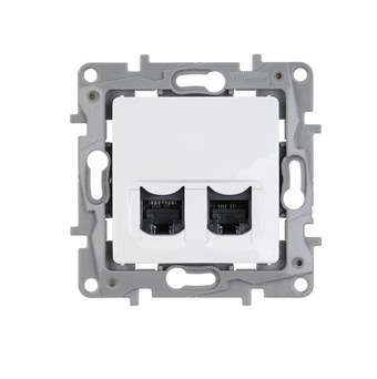 ΠΡΙΖΑ RJ45 LEGRAND NILOE ΔΙΠΛΗ CAT6 (764574)