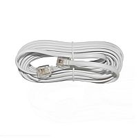 ΚΑΛΩΔΙΑ ΠΡΟΕΚΤΑΣΗΣ ΤΗΛΕΦΩΝΟΥ 6p4c ΠΛΑΚΕ ΛΕΥΚΑ (17-020150)