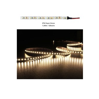 ADELEQ - ΤΑΙΝΙΑ LED 12VDC 7,2W/m 120LED/m ΛΕΥΚΗ ΑΥΤΟΚΟΛΛΗΤΗ IP20 ΘΕΡΜΟ ΦΩΣ (5m) (30-351721200)