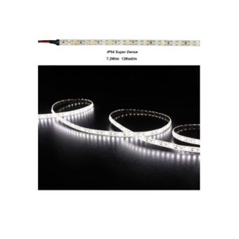ADELEQ - ΤΑΙΝΙΑ LED 12VDC 7,2W/m 120LED/m ΛΕΥΚΗ ΑΥΤΟΚΟΛΛΗΤΗ IP20 ΘΕΡΜΟ ΦΩΣ (5m) (30-35272120)