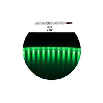 ADELEQ - ΤΑΙΝΙΑ LED 12VDC 4,8W/m 60LED/m 3528 ΛΕΥΚΗ ΑΥΤΟΚΟΛΛΗΤΗ IP54 ΠΡΑΣΙΝΟ ΦΩΣ (5m) (30-3411205)