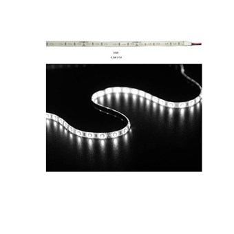 ADELEQ - ΤΑΙΝΙΑ LED 12VDC 4,8W/m 60LED/m 3528 ΛΕΥΚΗ ΑΥΤΟΚΟΛΛΗΤΗ IP54 ΛΕΥΚΟ ΦΩΣ (5m) (30-3412111)