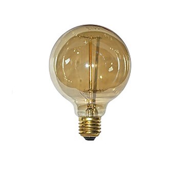 LED ΛΑΜΠΑ ADELEQ GLOBE ΔΙΑΚΟΣΜΗΤΙΚΗ Φ125 40W 230V E27 ΝΤΙΜΑΡΙΖΟΜΜΕΝΗ (14-75404)