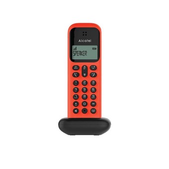 ALCATEL - ΤΗΛΕΦΩΝΟ ΑΣΥΡΜΑΤΟ D285 ΚΟΚΚΙΝΟ (010040)