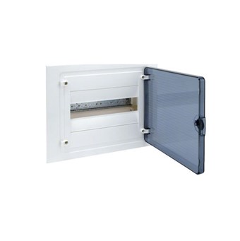 HAGER - GOLF ΠΙΝΑΚΑΣ ΡΕΥΜΑΤΟΣ ΧΩΝΕΥΤΟΣ 1x12 ΜΕ ΔΙΑΦΑΝΗ ΠΟΡΤΑ (VF112TA)