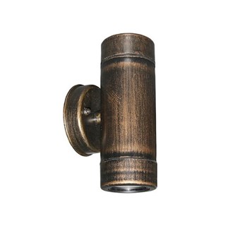 ADELEQ - ΣΠΟΤ ΕΞΩΤΕΡΙΚΟΥ ΧΩΡΟΥ ΠΛΑΣΤΙΚΟ ΕΠΙΤΟΙΧΟ ΔΙΠΛΗΣ ΚΑΤΕΥΘΥΝΣΗΣ ΡΟΥΣΤΙΚ Φ60 GU10 (3-06021071)