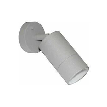 ADELEQ - ΣΠΟΤ ΕΞΩΤΕΡΙΚΟΥ ΧΩΡΟΥ ΑΛΟΥΜΙΝΙΟΥ ΕΠΙΤΟΙΧΟ ΜΟΝΗΣ ΚΑΤΕΥΘΥΝΣΗΣ ΓΚΡΙ GU10 (3-101106)