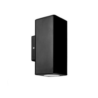 ADELEQ - ΣΠΟΤ ΕΞΩΤΕΡΙΚΟΥ ΧΩΡΟΥ ΠΛΑΣΤΙΚΟ ΕΠΙΤΟΙΧΟ ΜΟΝΗΣ ΚΑΤΕΥΘΥΝΣΗΣ ΜΑΥΡΟ 76x76 GU10 (3-0760211)