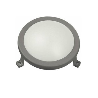ADELEQ - ΧΕΛΩΝΑ ΓΚΡΙ ΣΤΡΟΓΓΥΛΗ Φ21 12W 230V ΛΕΥΚΟ ΦΩΣ 4000K (21-101261)