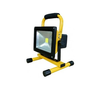 ADELEQ - ΠΡΟΒΟΛΕΑΣ LED ΦΟΡΗΤΟΣ 12V-230V ΛΕΥΚΟ ΦΩΣ 4000Κ (3-10122301)