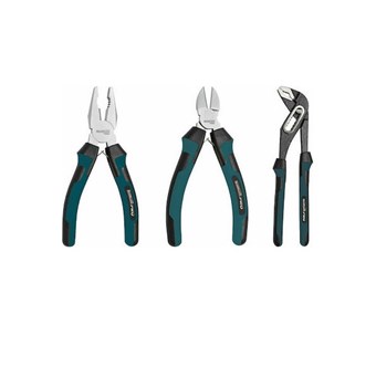 BORMANN - BHT1661 ΣΕΤ 3τεμ. ΠΕΝΣΑ 180mm-ΠΛΑΓΙΟΚΟΦΤΗΣ 150mm-ΓΚΑΖΟΤΑΝΑΛΙΑ 250mm CRV