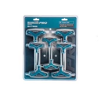 BORMANN - BHT1662 TORX ΤΑΦ ΣΕΤ 8τεμ. (036579)