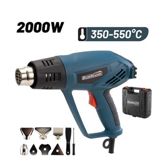 BORMANN - BHG2200 ΠΙΣΤΟΛΙ ΘΕΡΜΟΥ ΑΕΡΑ 2000W