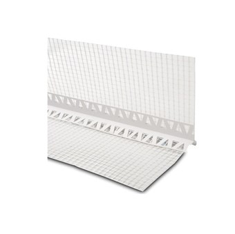 DUROSTICK - ΓΩΝΙΟΚΡΑΝΟ PVC ΜΕ ΝΕΡΟΣΤΑΛΛΑΚΤΗ 100x100mm (2,5m)