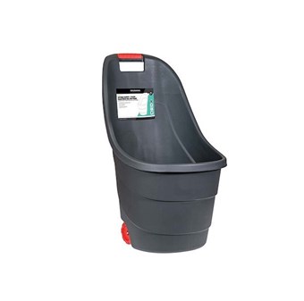 KRAUSMANN - GN23486 ΚΟΥΒΑΔΕΣ ΚΗΠΟΥ-ΞΥΛΩΝ ΠΛΑΣΤΙΚΟΙ ΜΕ ΡΟΔΕΣ 60lt (68387)