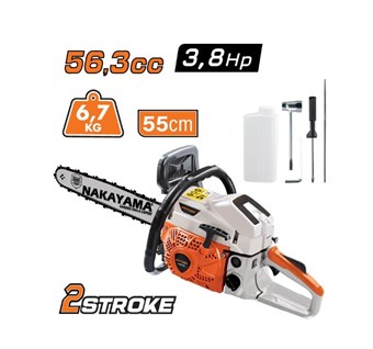 NAKAYAMA - PC6700 ΑΛΥΣΟΠΡΙΟΝΟ ΒΕΝΖΙΝΗΣ 3,8HP 56,3cc ΛΑΜΑ 55cm (029083)
