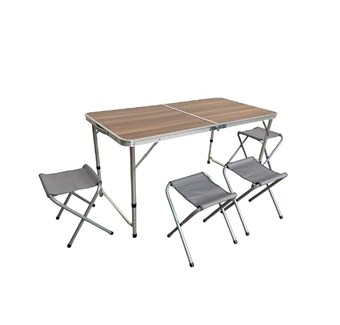 BORMANN - BSP1150 ΣΕΤ ΤΡΑΠΕΖΙ ΡΥΘΜΙΖΟΜΕΝΟ ΣΕ ΥΨΟΣ ΜΕ 4 ΣΚΑΜΠΩ ΑΛΟΥΜΙΝΙΟΥ/ΠΤΥΣΣΟΜΕΝΟ/ΒΑΛΙΤΣΑ