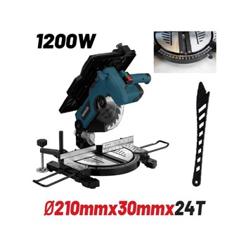 BORMANN - BDX2150 ΦΑΛΤΣΟΠΡΙΟΝΟ 2 ΕΡΓΑΣΙΩΝ 1200W Φ210mm ΛΕΙΖΕΡ