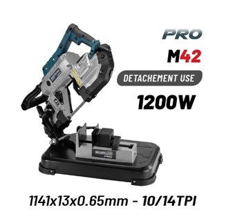 BORMANN - BBS4010 ΠΡΙΟΝΟΚΟΡΔΕΛΑ ΜΕΤΑΛΛΟΥ 1200W Φ120mm (053545)