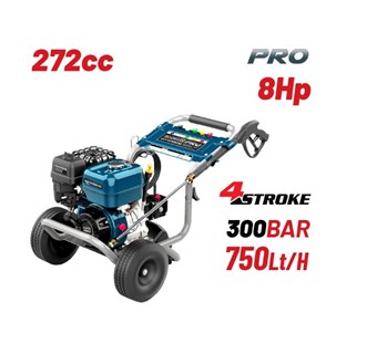 BORMANN - BPW5500 ΠΛΥΣΤΙΚΟ ΒΕΝΖΙΝΟΚΙΝΗΤΟ HEAVY DUTY 250ba, 750L/h 9Hp (049845)
