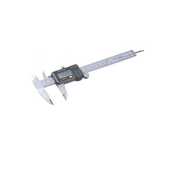 TACTIX - ΠΑΧΥΜΕΤΡΟ ΨΗΦΙΑΚΟ ΜΕΤΑΛΛΙΚΟ INOX ΣΕ ΠΛΑΣΤΙΚΗ ΘΗΚΗ (245111)