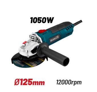 BORMANN - BAG7300 ΓΩΝΙΑΚΟΣ ΤΡΟΧΟΣ Φ125 1050W 12000rpm (054740)