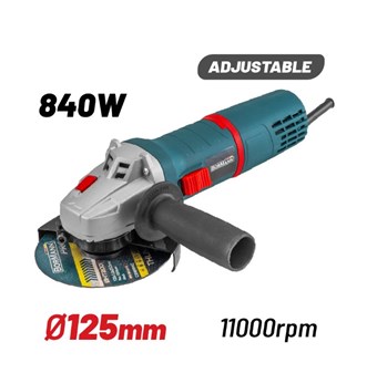 BORMANN - BAG8000 ΓΩΝΙΑΚΟΣ ΤΡΟΧΟΣ ΡΥΘΜΙΖΟΜΕΝΟΣ 840W