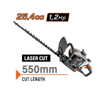 NAKAYAMA - PH2570 ΨΑΛΙΔΙ ΜΠΟΡΝΤΟΥΡΑΣ ΒΕΝΖΙΝΗΣ 25,4cc 1,2 Hp ΔΙΠΛΗ ΛΑΜΑ 70cm (054108)