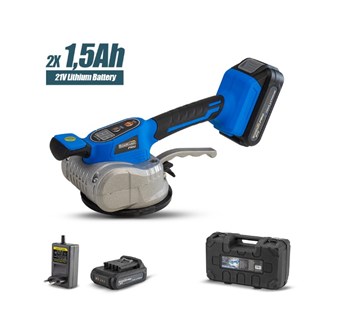 BORMANN - BCD3200 ΒΕΝΤΟΥΖΑ ΠΛΑΚΙΔΙΩΝ 21V,2x1,5Ah 128mm ΒΑΛΙΤΣΑ (056393)