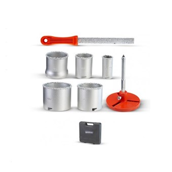 BORMANN - BHT4580 ΣΕΤ ΠΟΤΗΡΟΤΡΥΠΑΝΑ ΔΟΜΙΚΩΝ ΥΛΙΚΩΝ ΚΑΡΒΙΔΙΟΥ 8τεμ 33-83mm (055044)