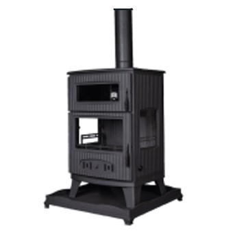 ΚΟΥΖΙΝΑ ΞΥΛΟΥ MARLA-REKOR ΜΑΝΤΕΜΕΝΙΑ ΜΕ ΠΛΑΙΝΑ ΚΡΥΣΤΑΛΛΑ (12033)