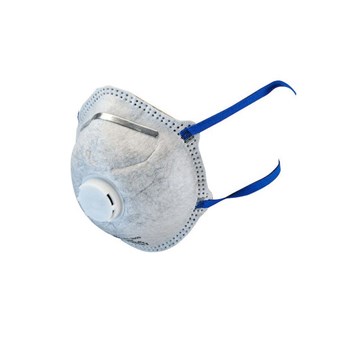 BORMANN - BPP2455 ΜΑΣΚΑ ΠΡΟΣΤΑΣΙΑΣ FFP2 ΑΠΟ ΣΚΟΝΗ-ΚΑΠΝΟ ΚΥΠΕΛΟΕΙΔΗΣ ΦΙΛΤΡΟ ΕΝΕΡΓΟΥ ΑΝΘΡΑΚΑ & ΒΑΛΒΙΔΑ (051756)