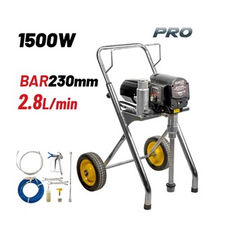 BORMANN - BAP7050 ΗΛΕΚΤΡΙΚΟ ΠΙΣΤΟΛΙ ΨΕΚΑΣΜΟΥ AIRLESS 1500W 2.8Lt/min 15m (071877)